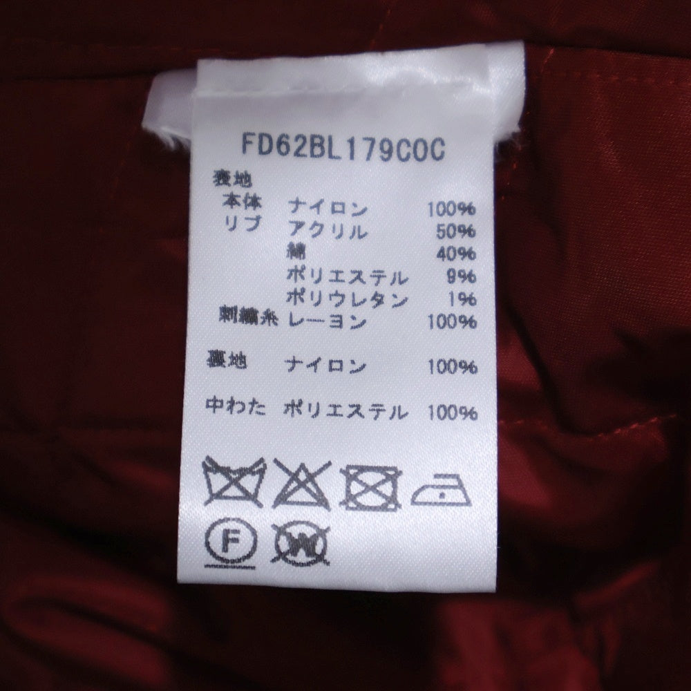 KENZO(ケンゾー) Tiger Varsity Jacket タイガー刺繍 バーシティジャケット スタジャン FD62BL179C0C ブラック