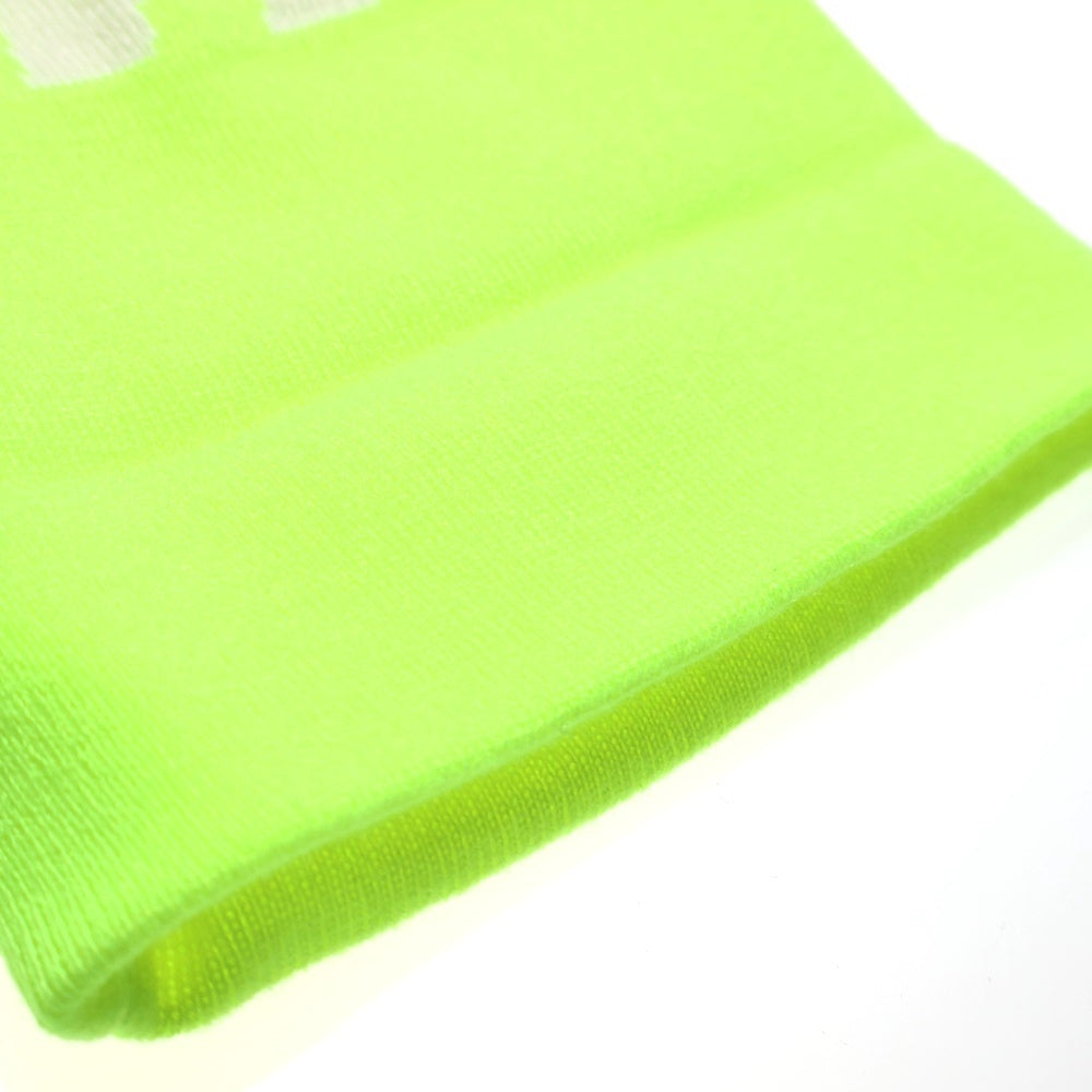 F.C.R.B./F.C.Real Bristol/FCRB(エフシーアールビー/エフシーレアルブリストル) BIG LOGO KNIT CAP ビッグロゴ ニットキャップ ビーニー イエロー FCRB-232091