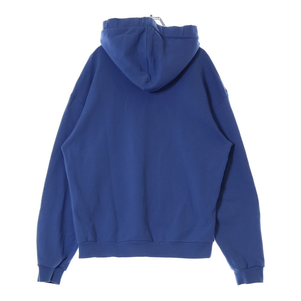 CELINE(セリーヌ) Cotton Fleece Loose Hoodie ルーズフーディー プルオーバーパーカー ブルー 2Y468670Q 07QD