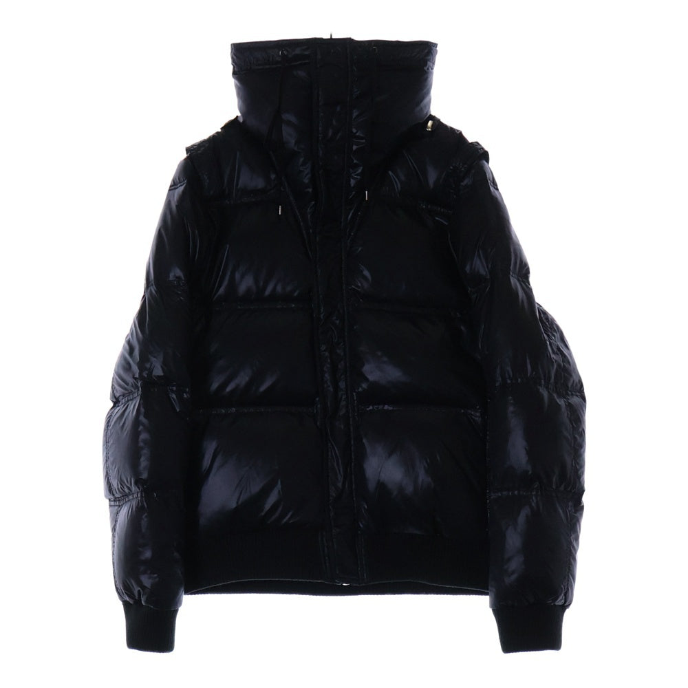 Dior HOMME(ディオールオム) 09AW レイヤードカラーダウンジャケット ブラック 9H3142710418