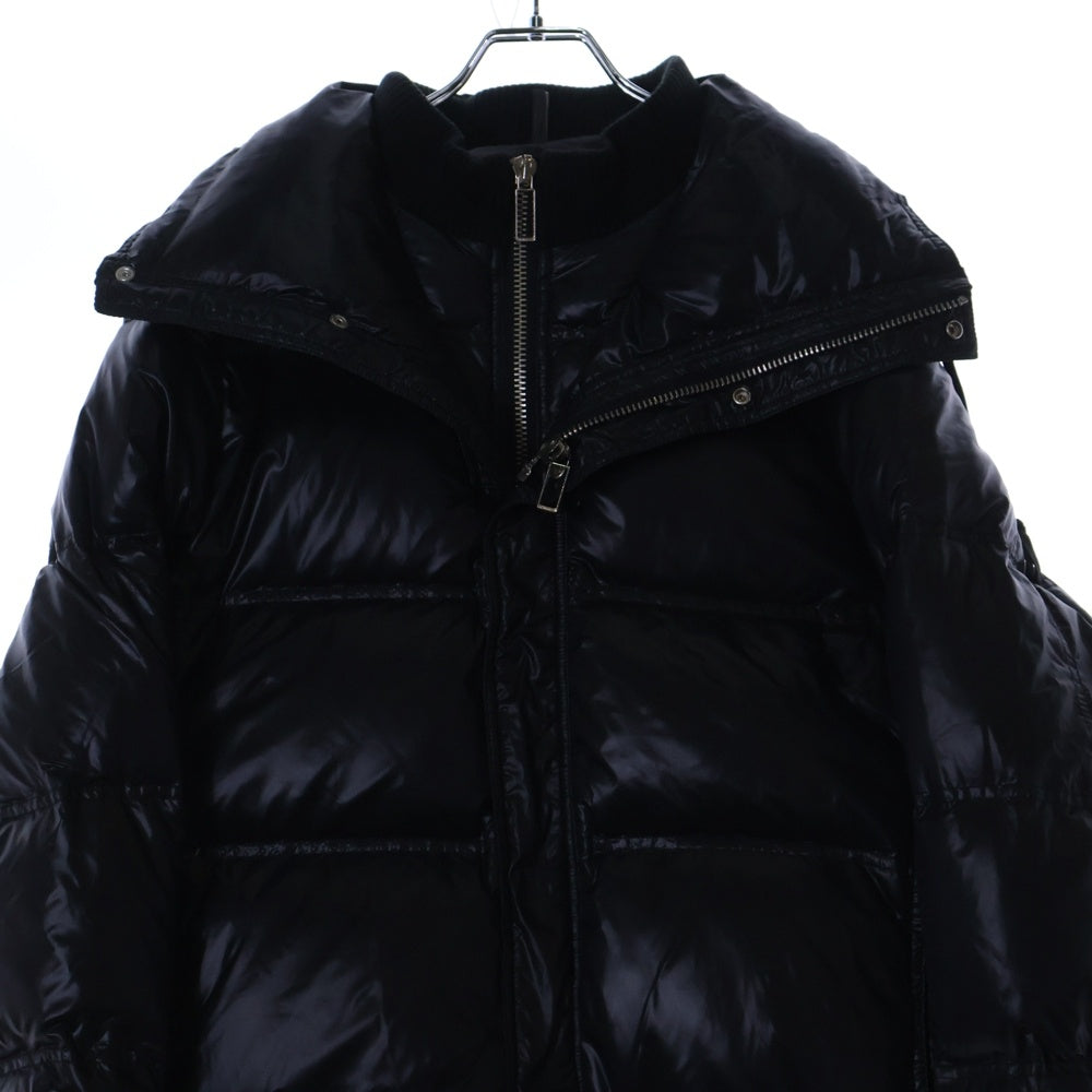 Dior HOMME(ディオールオム) 09AW レイヤードカラーダウンジャケット ブラック 9H3142710418