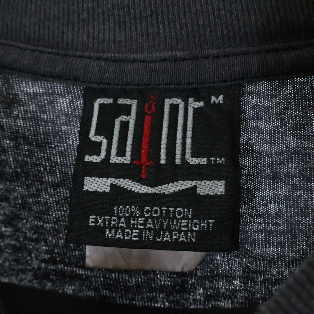 SAINT MICHAEL(セントマイケル) 24SS MAGICAL SAINT クルーネック半袖Tシャツカットソー グレー SM-YS8-0000-006