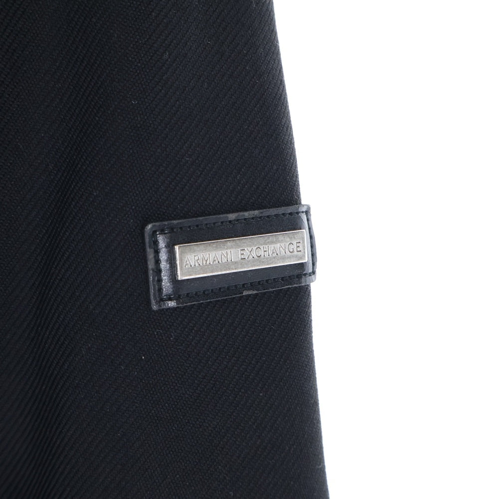 Armani Exchange(アルマーニ エクスチェンジ) ポリエステル フーディーダウンジャケット ブラック 6YZB49 ZN25Z