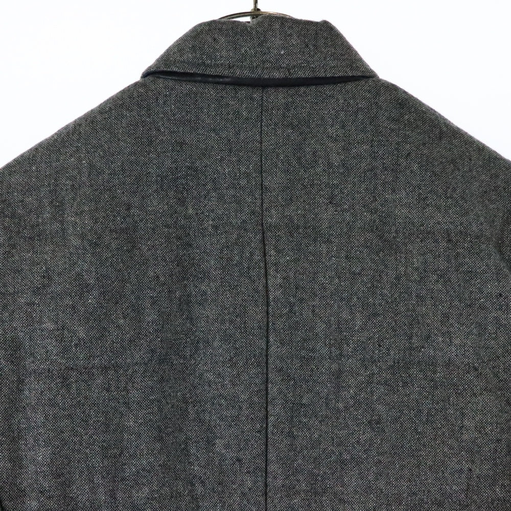 Armani Exchange(アルマーニ エクスチェンジ) 襟付きウールジャケット グレー