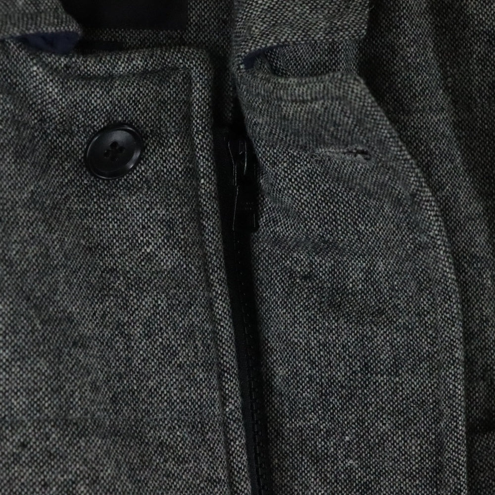 Armani Exchange(アルマーニ エクスチェンジ) 襟付きウールジャケット グレー