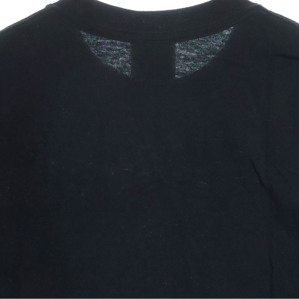 A BATHING APE(アベイシングエイプ) TIE DYE TWIST SHARK TEE クルーネック半袖Tシャツカットソー ブラック/ピンク 001TEL301044M