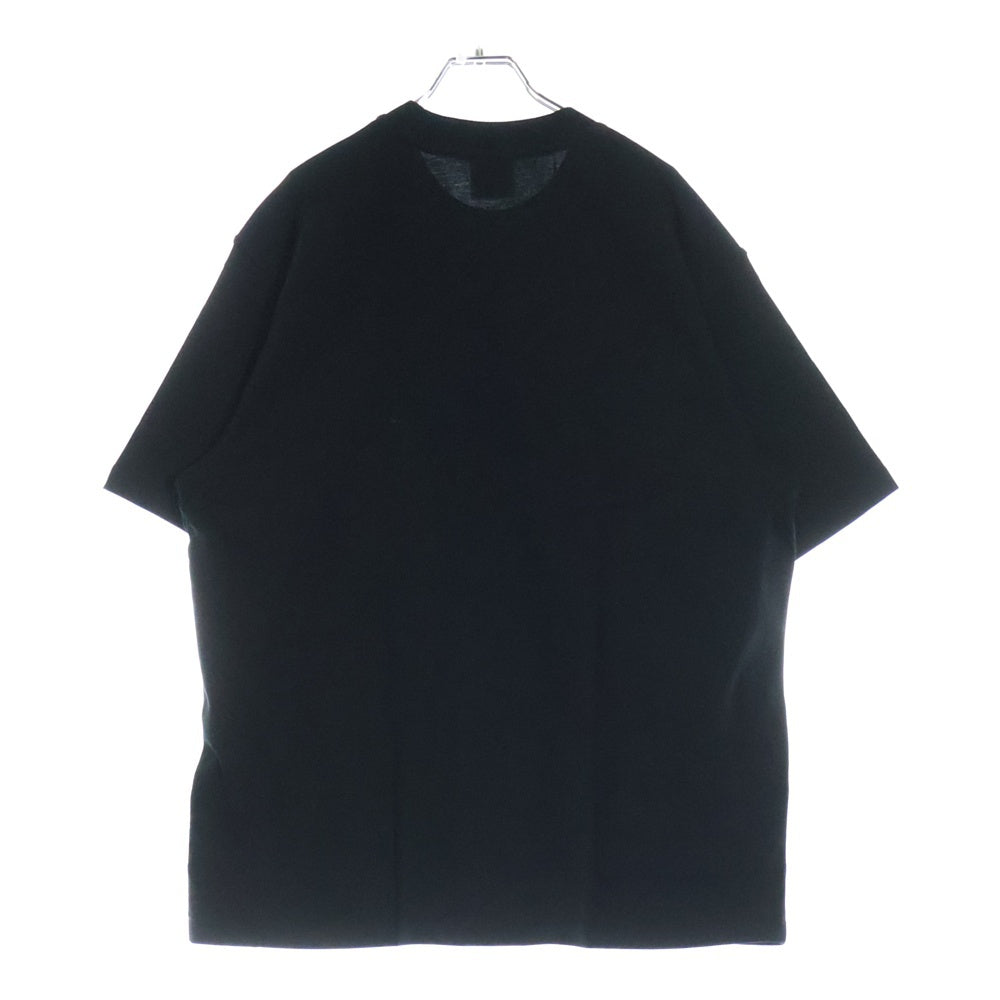 A BATHING APE(アベイシングエイプ) ONE POINT RELAXED FIT TEE クルーネック半袖Tシャツカットソー ブラック 001TEL801301M