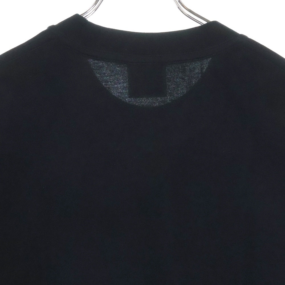 A BATHING APE(アベイシングエイプ) ONE POINT RELAXED FIT TEE クルーネック半袖Tシャツカットソー ブラック 001TEL801301M