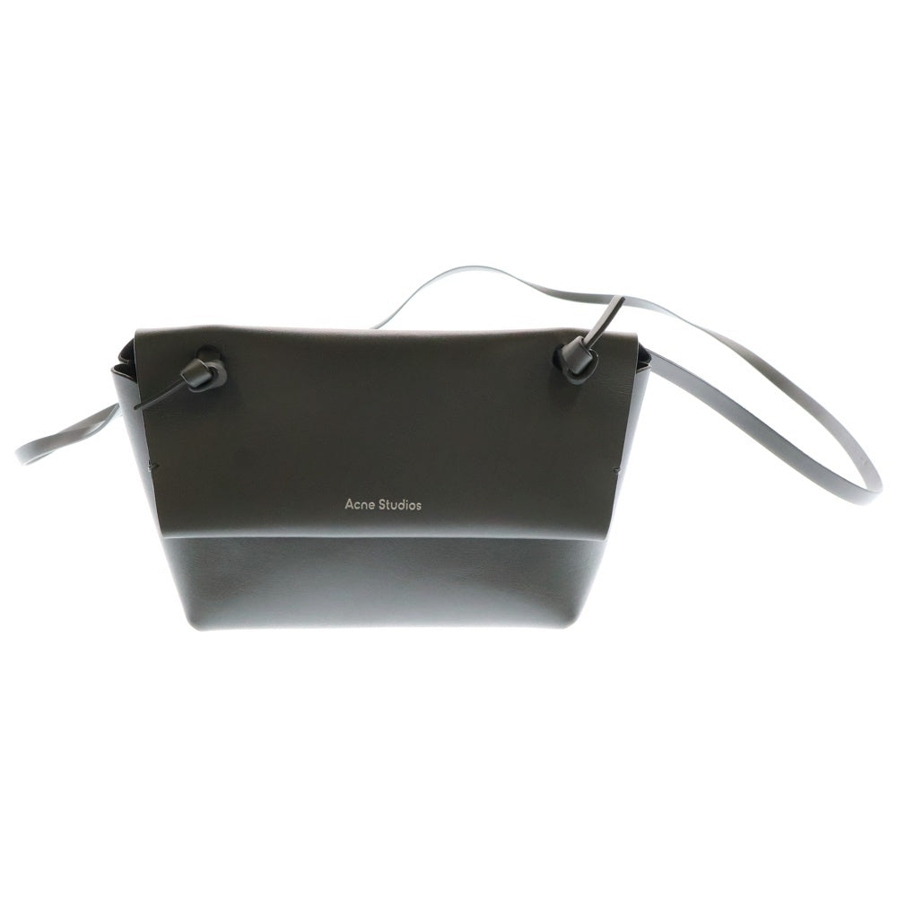 Acne Studios(アクネ ストゥディオズ) レザーショルダー フラップバッグ レディース グレー ACS000142CG0151