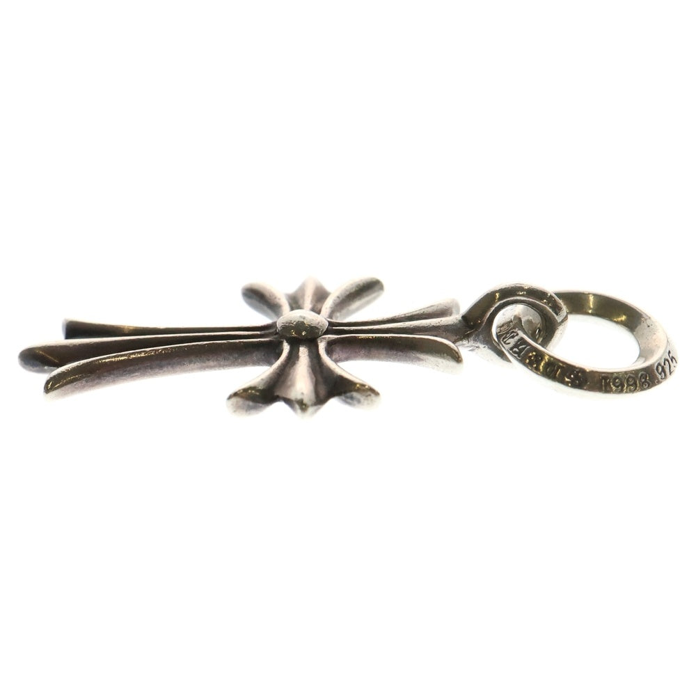 CHROME HEARTS(クロムハーツ) TINY CH CROSS タイニーCHクロス チャーム ネックレストップ シルバー BCA382