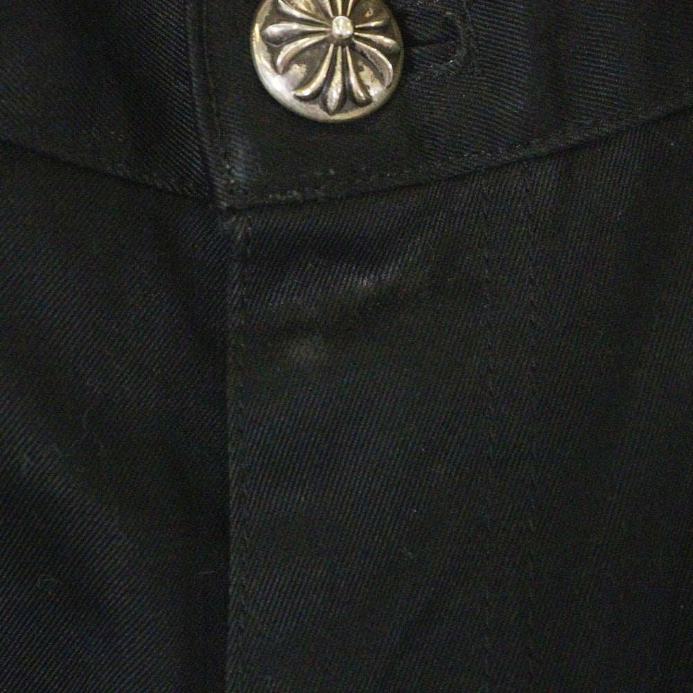 CHROME HEARTS(クロムハーツ) CHINOS CEMCRPATCH マルチカラークロスパッチ チノパンツ ブラック