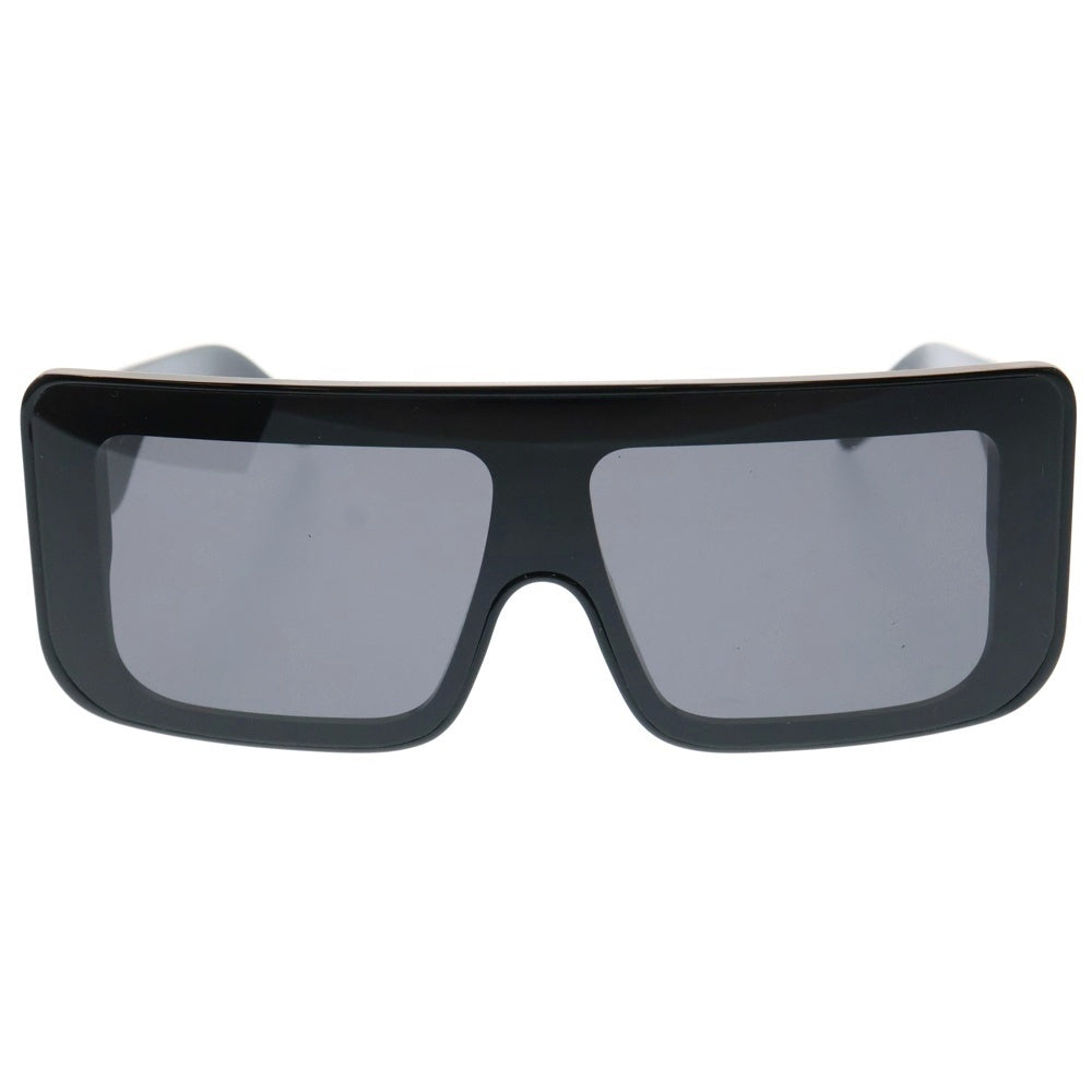 Rick Owens(リックオウエンス) 25SS DOCUMENTA SUNGLASSES ドクメンタ スクエアサングラス アイウェア ブラック RG0000002GBLKB