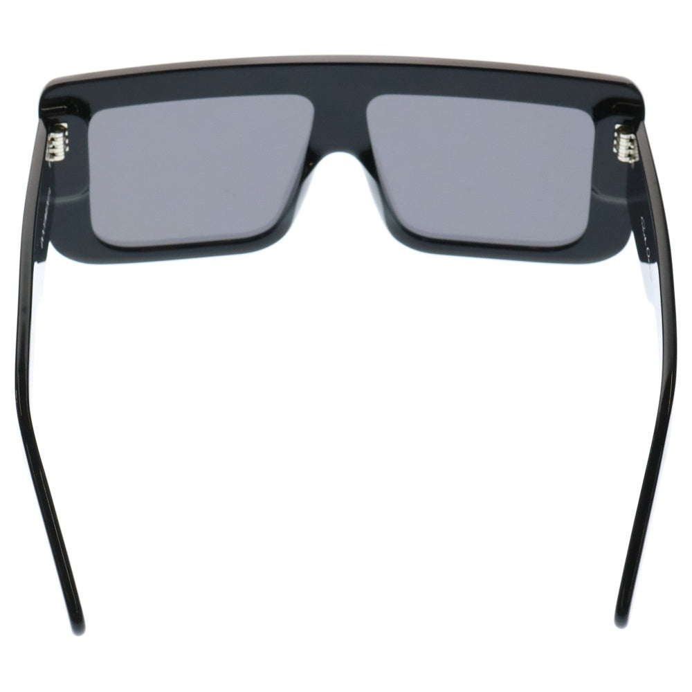 Rick Owens(リックオウエンス) 25SS DOCUMENTA SUNGLASSES ドクメンタ スクエアサングラス アイウェア ブラック RG0000002GBLKB