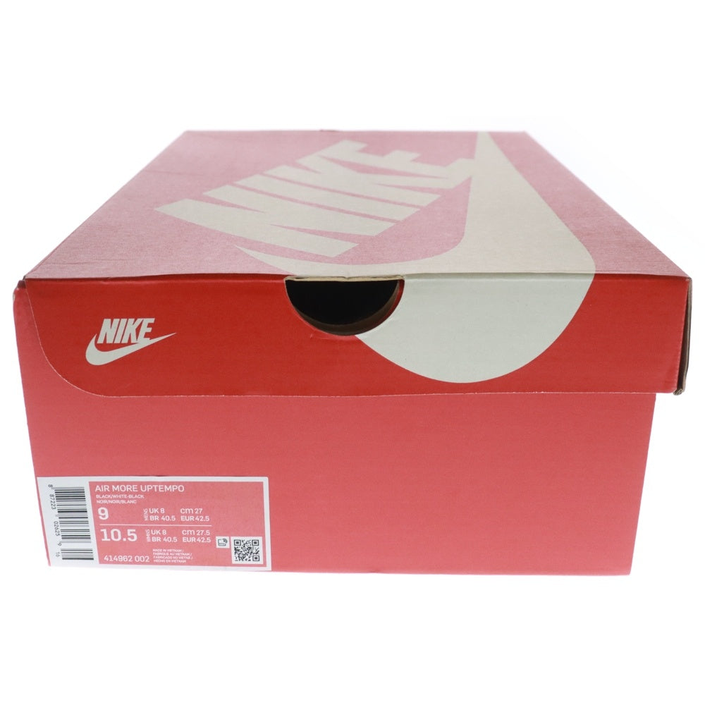 NIKE(ナイキ) Air More Uptempo 2020 エア モア アップテンポ ハイカットスニーカー ブラック US9/27cm 414962-002