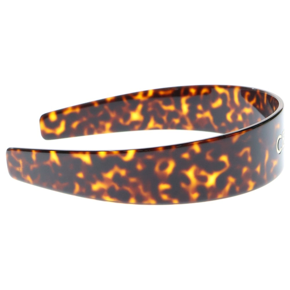 CELINE(セリーヌ) ブランドロゴ カチューシャ レディース ブラウン M0252