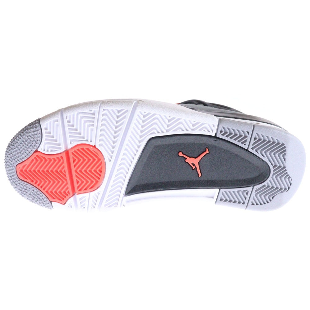 NIKE(ナイキ) Air Jordan 4 Retro Infrared 23 エアジョーダン4 レトロ インフラレッド23 ハイカットスニーカー グレー US7/25cm DH6927-061