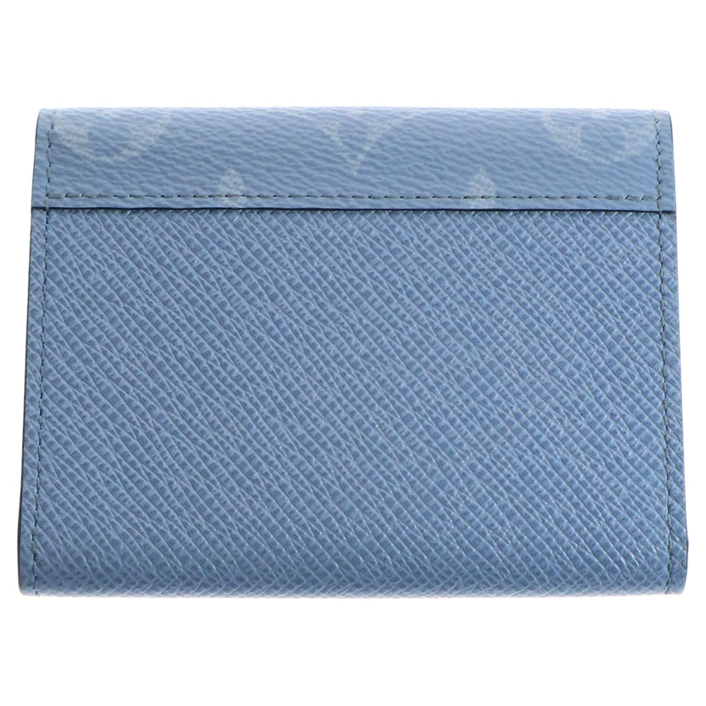 LOUIS VUITTON(ルイヴィトン) タイガラマ アンヴェロップカルトドゥヴィジット カードケース名刺入れ ライトブルー M14118