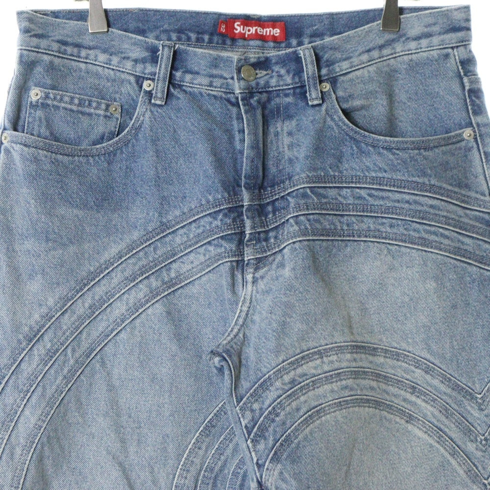 SUPREME(シュプリーム) S Logo Loose Fit Jean Sロゴ ルーズフィット デニムパンツ インディゴ