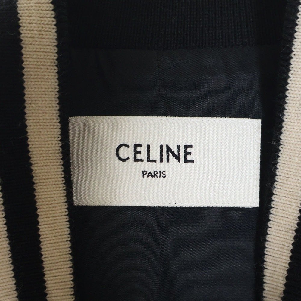 CELINE(セリーヌ) 22SS トリオンフ カザックジャケット スタジャン レディース ブラック 2V46J199Q