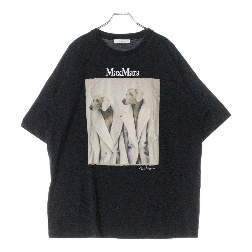 MaxMara(マックスマーラ) ウェグマンプリント クルーネック半袖T
