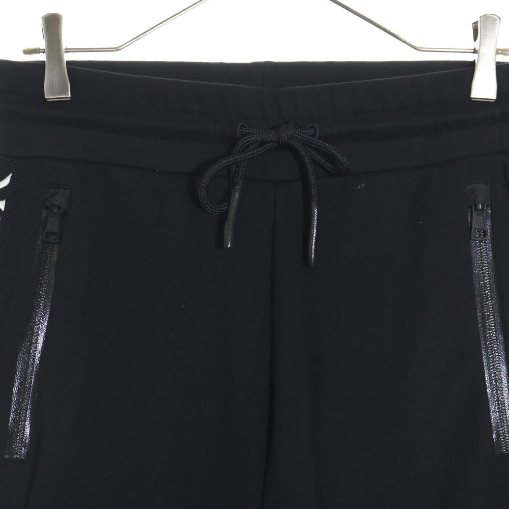 MONCLER(モンクレール) SWEATPANTS SWEAT BOTTOMS サイドロゴ刺繍 スウェットパンツ ブラック H20918H0015 V8183