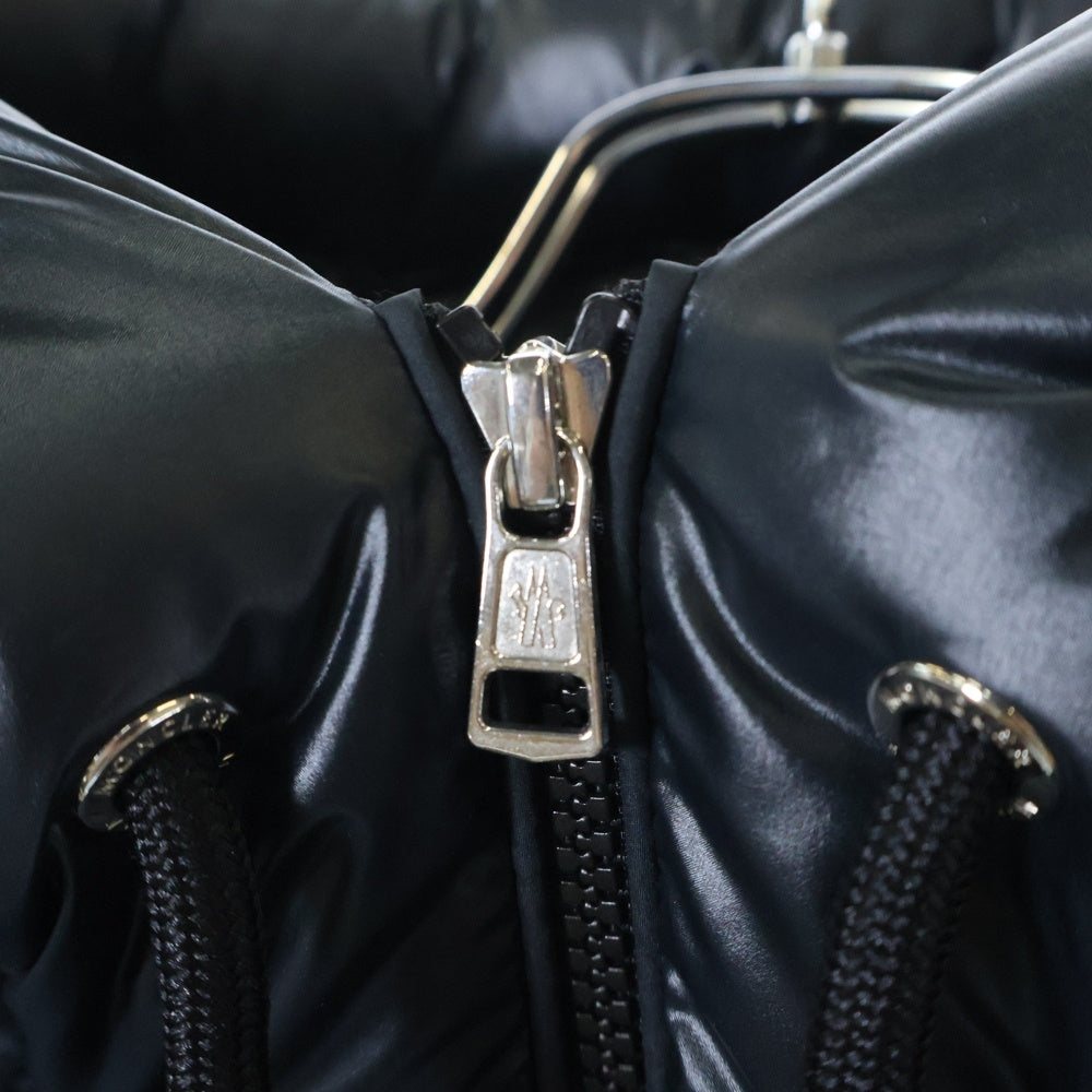 MONCLER(モンクレール) CARDERE GIUBBOTTO CARDERE JACKET ロゴフーディー カルデラダウンジャケット ネイビー H20911A00105 54A81