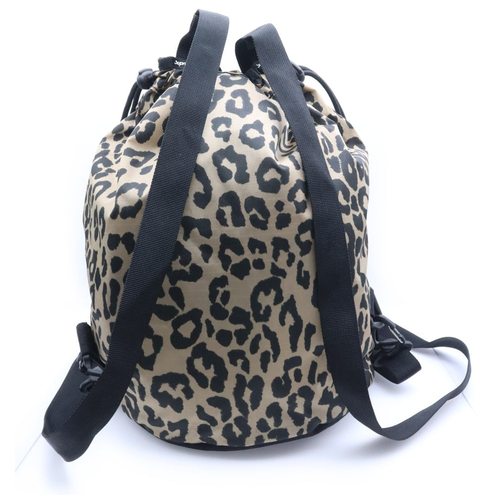 SUPREME(シュプリーム) Mesh Small Backpack Leopatd メッシュ スモール バックパック レオパード アイボリー/ブラック