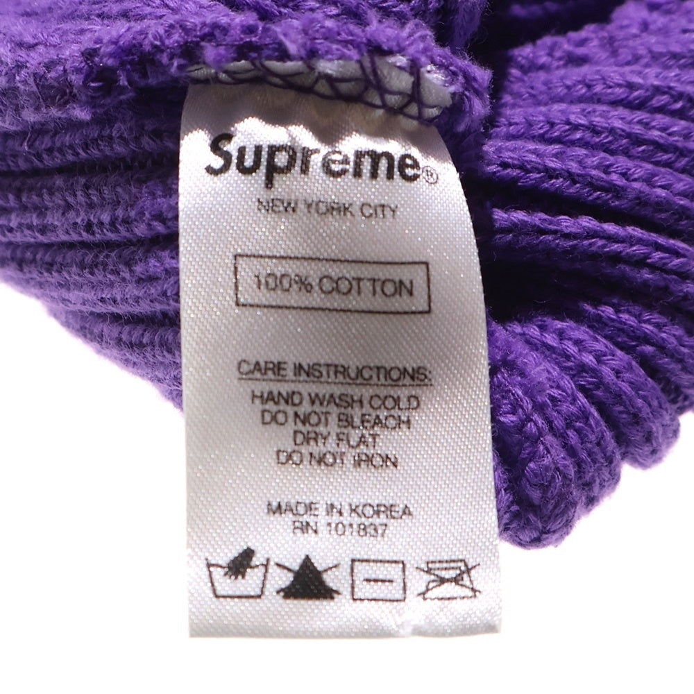 SUPREME(シュプリーム) Overdyed Beanie オーバーダイ ビーニー ニット帽 帽子 パープル