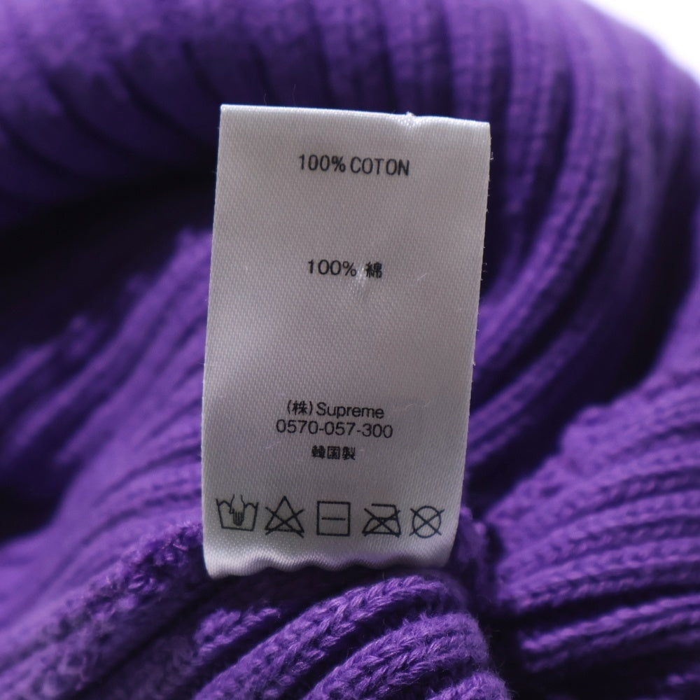 SUPREME(シュプリーム) Overdyed Beanie オーバーダイ ビーニー ニット帽 帽子 パープル