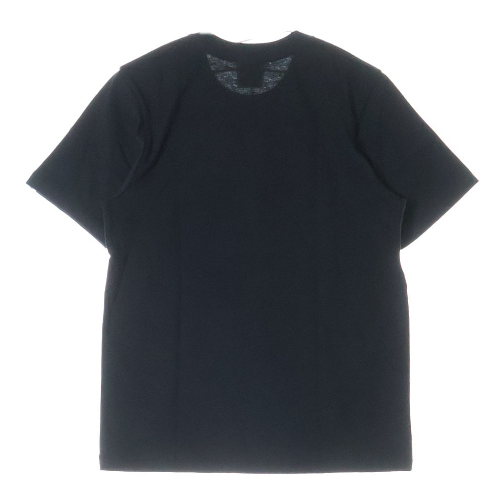 A BATHING APE(アベイシングエイプ) ABC CAMO BIG BABY MILO TEE クルーネック半袖Tシャツカットソー レディース ブラック/ブルー 002TEL202001L