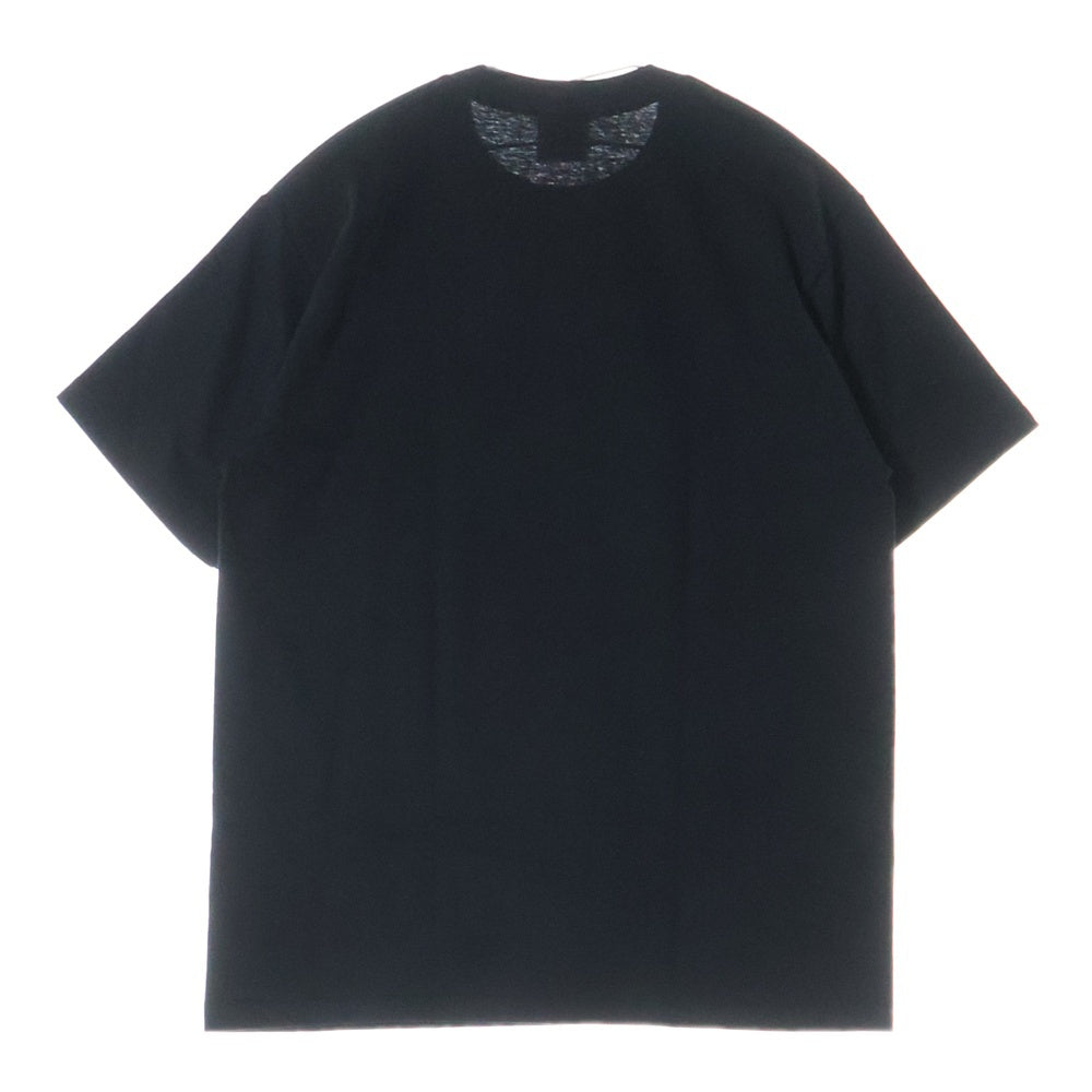 A BATHING APE(アベイシングエイプ) CITY CAMO COLLEGE TEE クルーネック半袖Tシャツカットソー ブラック/グレー 001TEL801026M