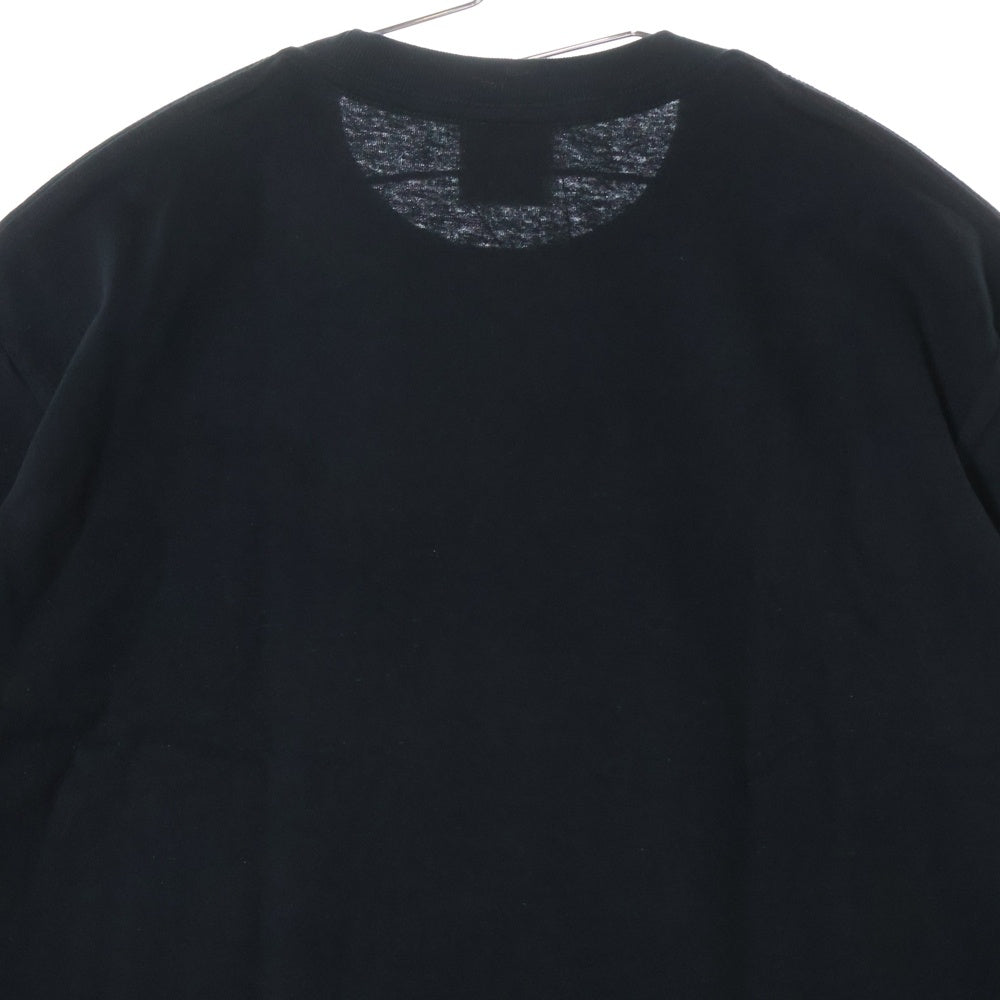 A BATHING APE(アベイシングエイプ) CITY CAMO COLLEGE TEE クルーネック半袖Tシャツカットソー ブラック/グレー 001TEL801026M