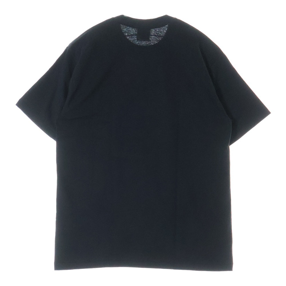A BATHING APE(アベイシングエイプ) CITY CAMO COLLEGE TEE クルーネック半袖Tシャツカットソー ブラック/グレー 001TEL801026M