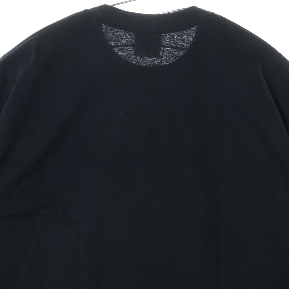 A BATHING APE(アベイシングエイプ) CITY CAMO COLLEGE TEE クルーネック半袖Tシャツカットソー ブラック/グレー 001TEL801026M