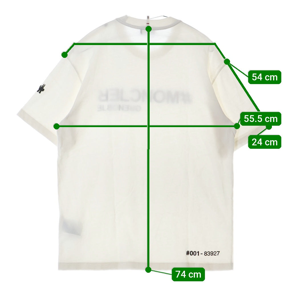 MONCLER GRENOBLE(モンクレールグルノーブル) MANICA CORTA SS T-SHIRT I20978C00005 83927 半袖Tシャツ