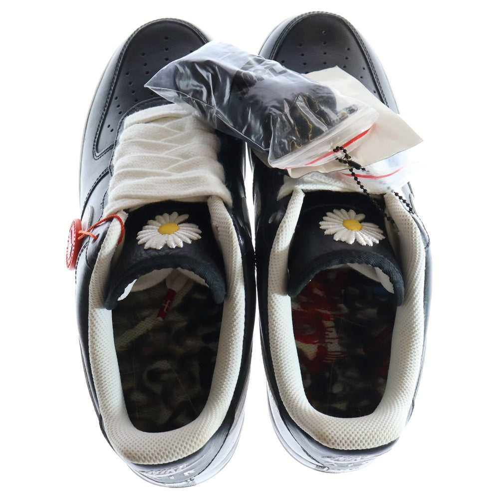 NIKE(ナイキ) ×PEACEMINUSONE Air Force 1 Low Para Noise ピースマイナスワン エアフォース1 パラノイズ ローカットスニーカー ブラック US10.5/28.5cm AQ3692-001