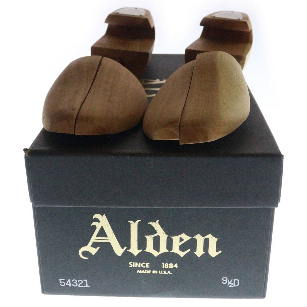 Alden(オールデン) コードバン Vチップ ブルーチャー ダークバーガンディ 54321