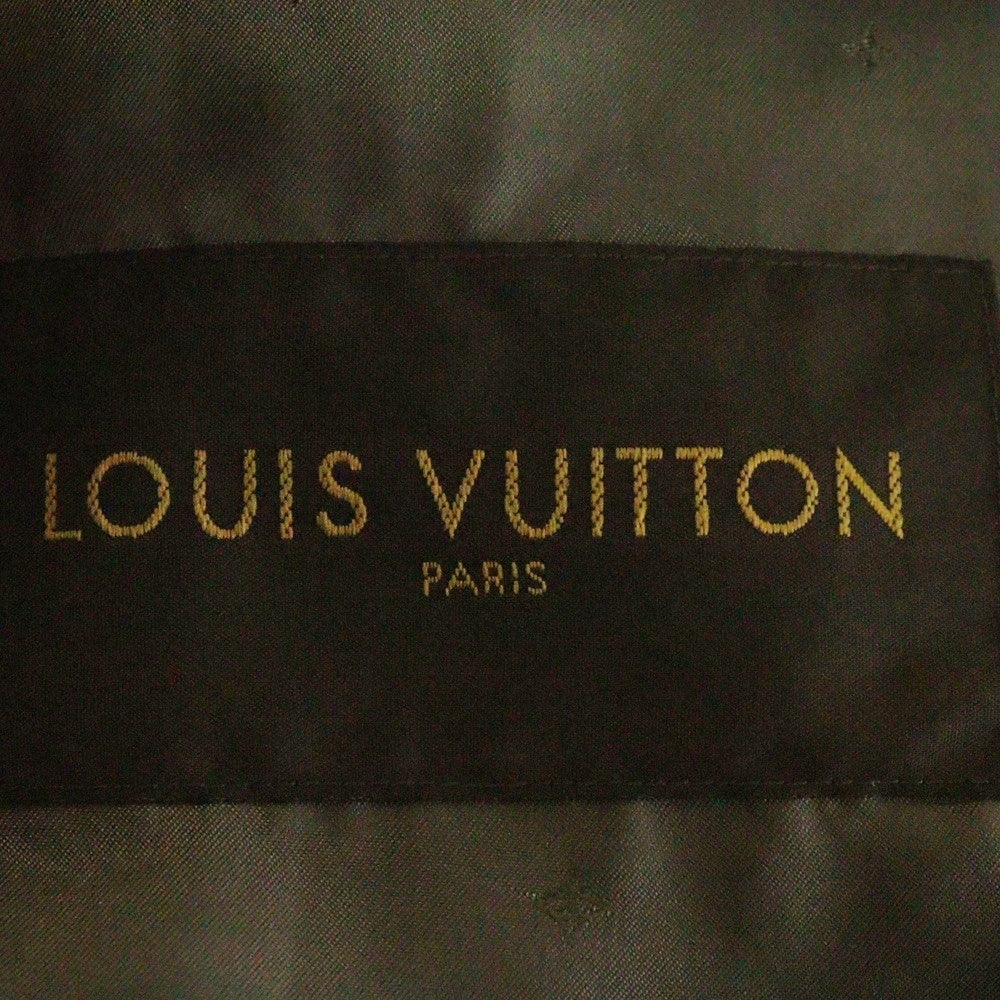 SUPREME(シュプリーム) 17AW×LOUIS VUITTON LV Leather Baseball Jacket モノグラム レザージャケット ボンバー ジャケット HDL90ED0S レッド
