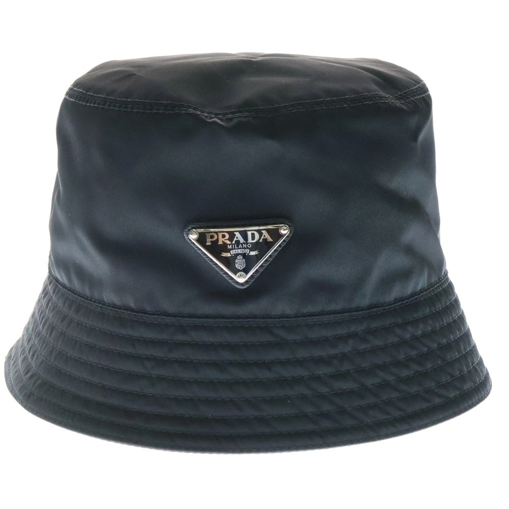 PRADA(プラダ) Re-Nylon リナイロンバケットハット ブラック 2HC137_2DMI_F0002