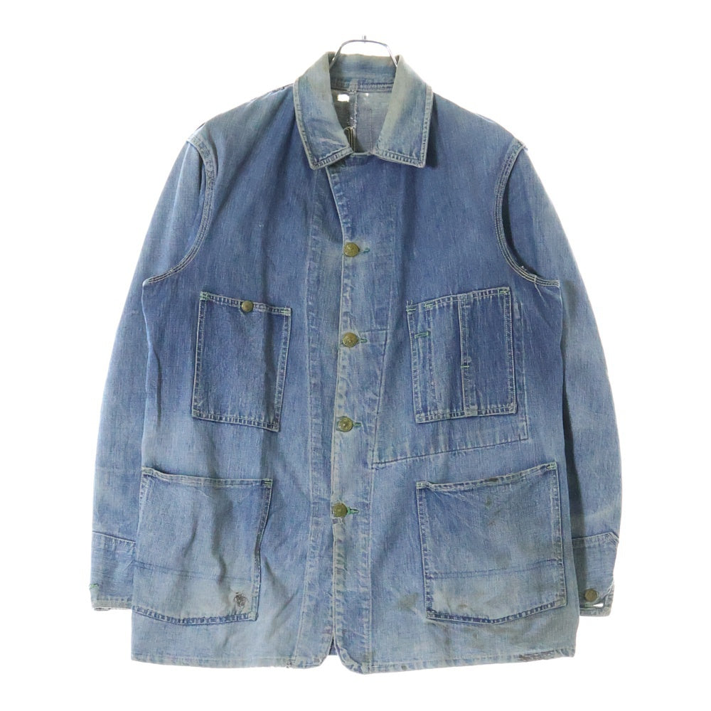 OSHKOSH(オシュコシュ) 40-50s Denim Chore Jacket デニムチョアジャケットカバーオール インディゴ