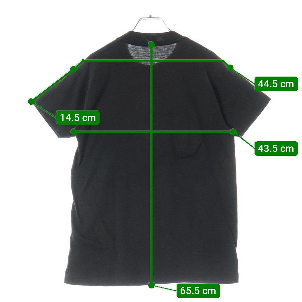 VINTAGE(ヴィンテージ) 80-90s BRIAN ENO ブライアン・イーノ クルーネック半袖Tシャツカットソー ブラック