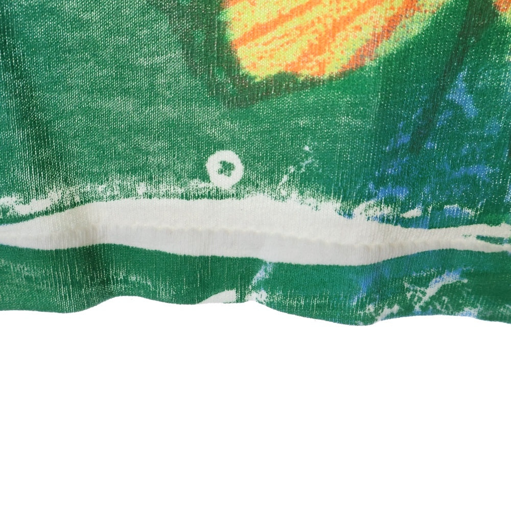 VINTAGE(ヴィンテージ) 90s Miles Davis Heaven smiles マイルス・デイヴィス ヘヴンスマイルス 両面プリントクルーネック半袖Tシャツカットソー ホワイト