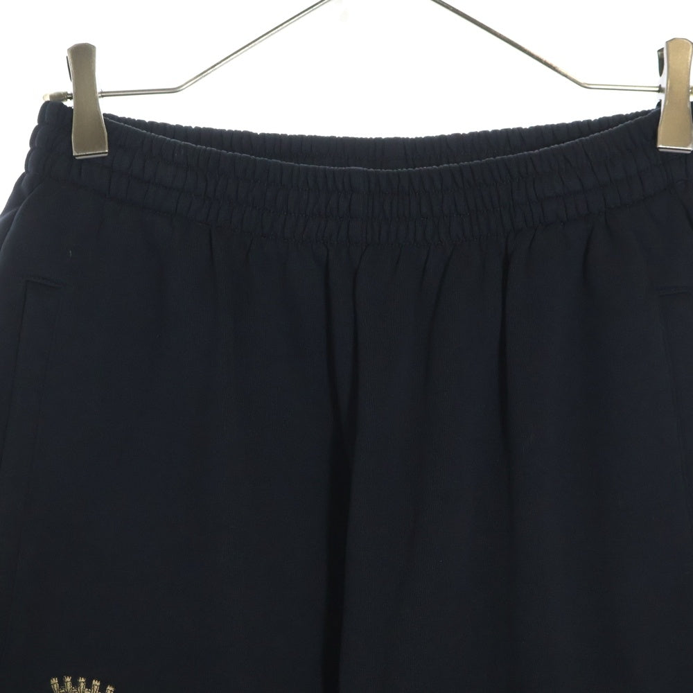 BALENCIAGA(バレンシアガ) 24SS SOCCER BAGGY サッカーシリーズ バギースウェットワイドパンツ ブラック 777708 TPVW3