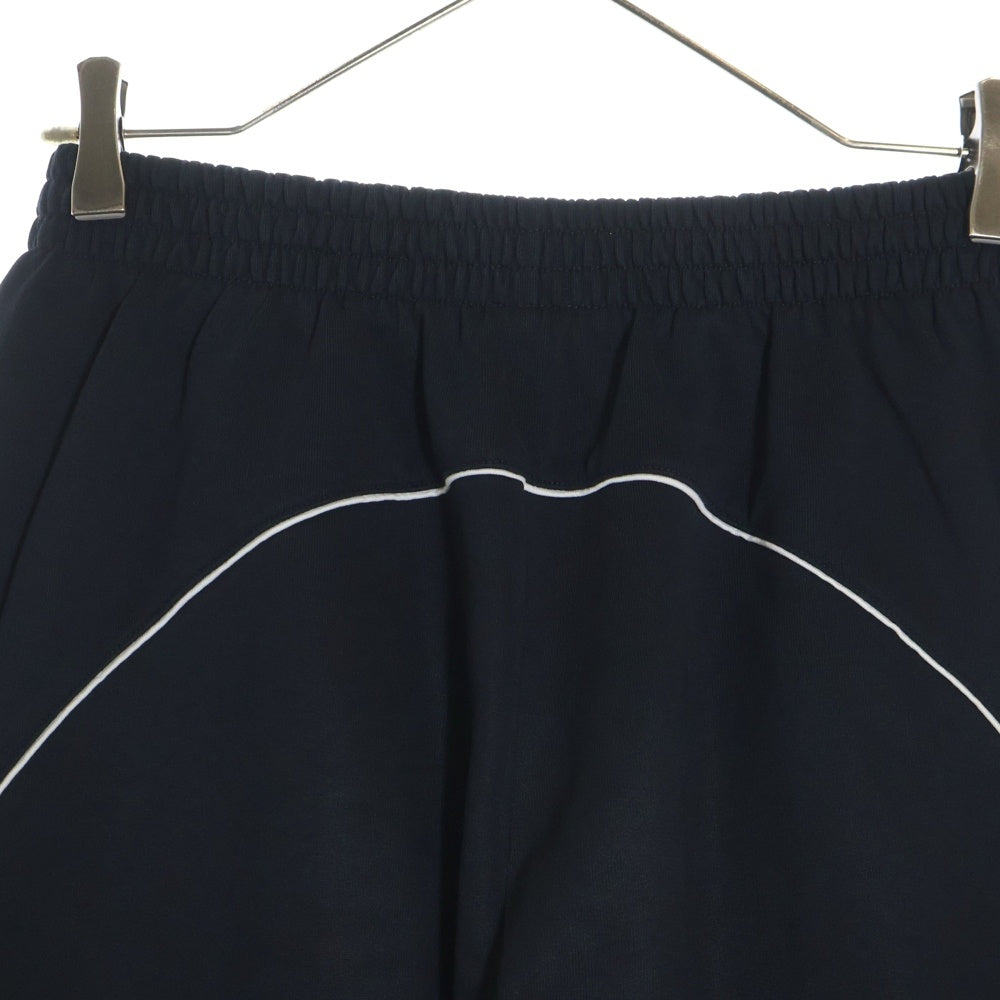 BALENCIAGA(バレンシアガ) 24SS SOCCER BAGGY サッカーシリーズ バギースウェットワイドパンツ ブラック 777708 TPVW3