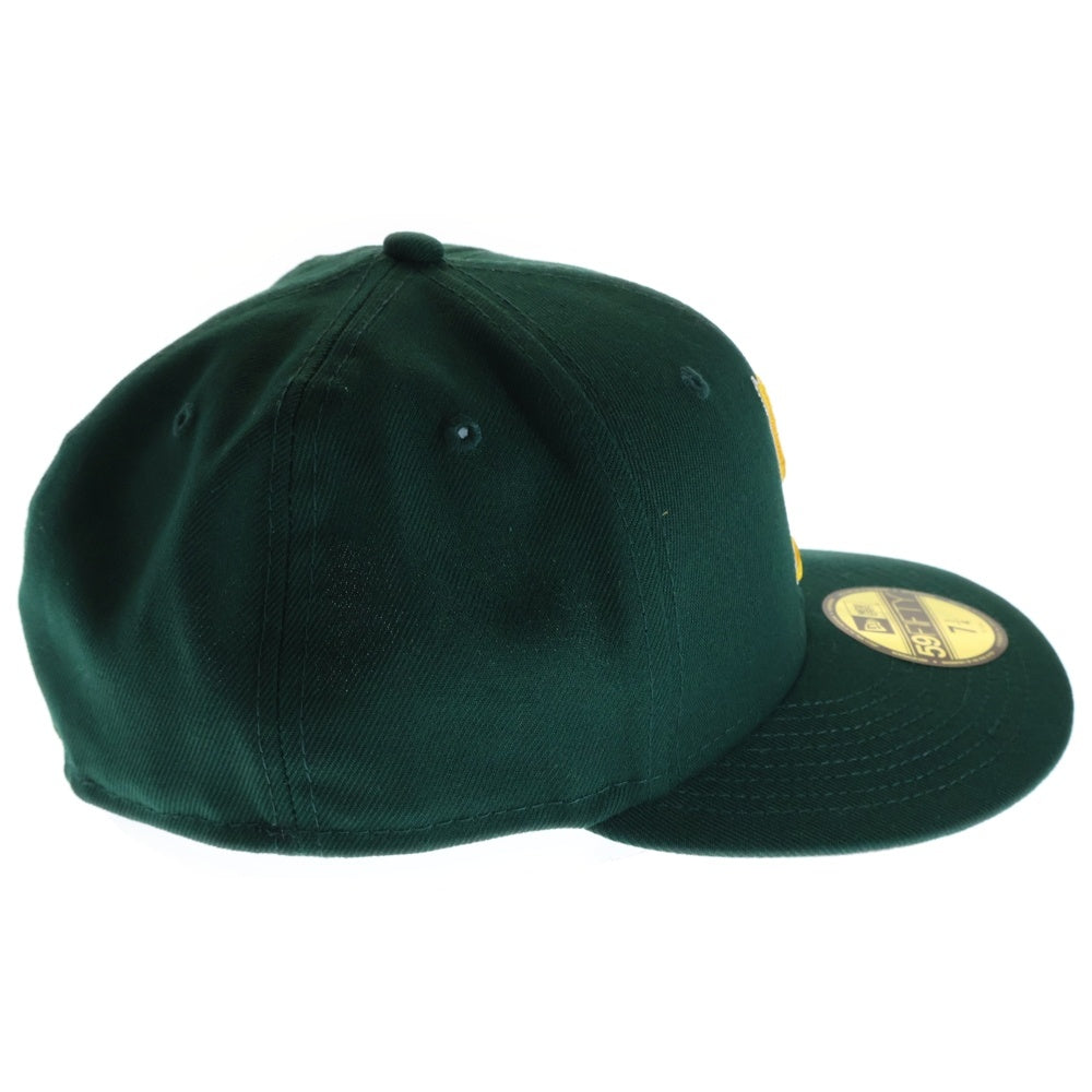 SUPREME(シュプリーム) 22AW ×New Era S Logo ×ニューエラ ロゴ刺繍 ベースボールキャップ 帽子 グリーン