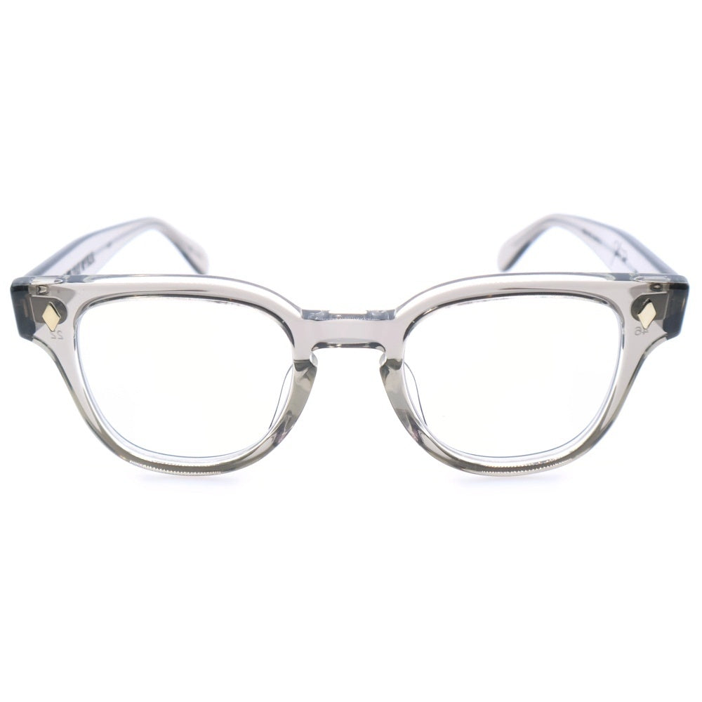 JULIUS TART OPTICAL(ジュリアス タートオプティカル) BRYAN Grey Crystal 2 ブライアングレークリスタル ウェリントンサングラス 眼鏡 クリアブラック