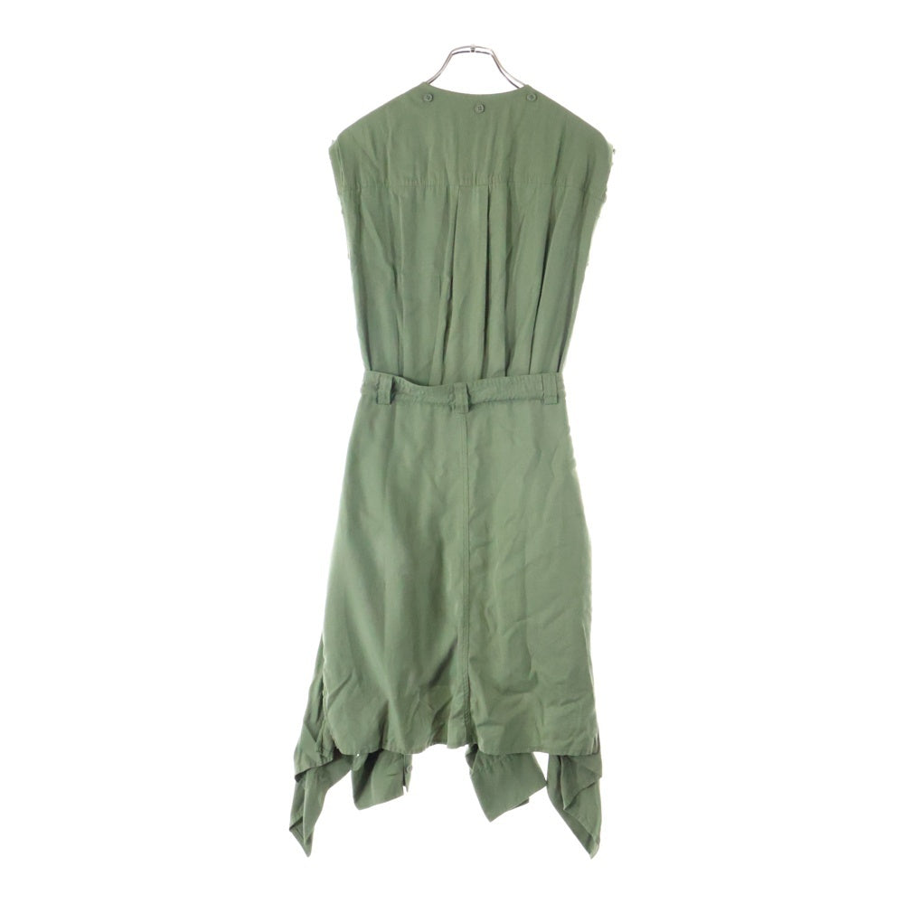DIESEL(ディーゼル) D-GIUDITTA ジュディッタ ノースリーブカットオフワンピース レディース カーキ A04540