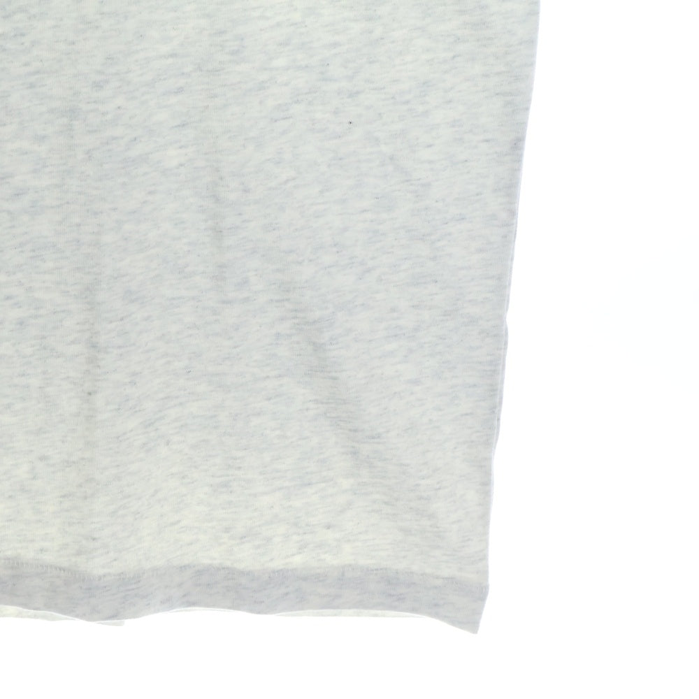A BATHING APE(アベイシングエイプ) BABY MILO GRAPHIC RELAXED FIT TEE フロントプリント クルーネック半袖Tシャツカットソー グレー 002TEL801302M