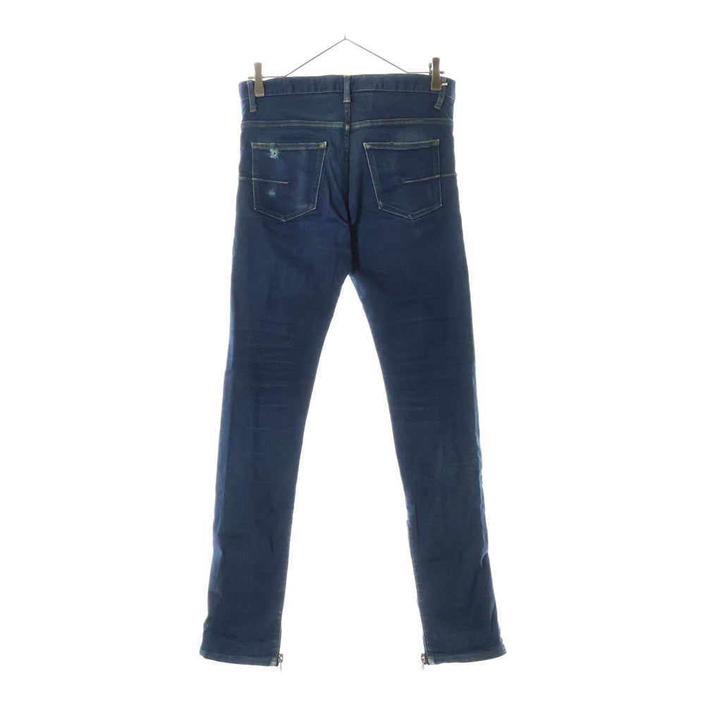 Dior HOMME(ディオールオム) サイドジップデザインスーパースキニーデニムパンツ レディース インディゴ 9H31J2971233