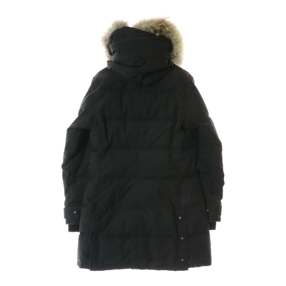 CANADA GOOSE(カナダグース) SHELBURNE PARKA シェルバーンパーカ ファーフーディーダウンコート レディース ブラック 3802LA